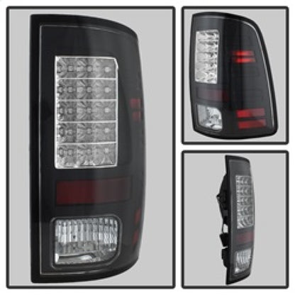 Spyder Dodge Ram 1500 13-14/Ram 2500 13-14 LED Tail Lights LED Model only - Blk ALT-YD-DRAM13-LED-BK 5077530 5077530 Photo - Unmounted