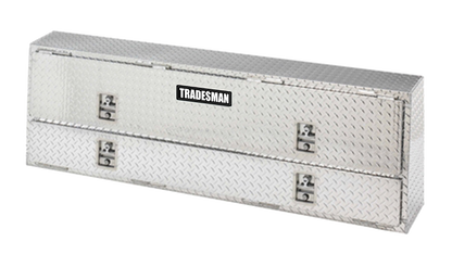 Tradesman Aluminum Professional Rail Top Mount L-Wing Box (72in.) - Brite 8272 8272 User 1