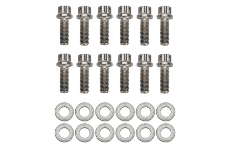 Wilwood Bolt Kit - Hat/Rotor 1/4-28x.75 12 Pt Stainless 230-8217