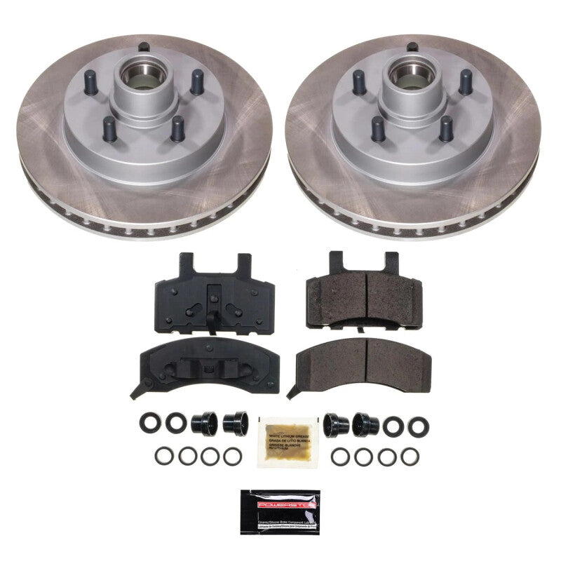 PowerStop Power Stop 98-99 GMC Yukon Front Semi-Coated Rotor Kit SC1991 SC1991 Photo - Primary