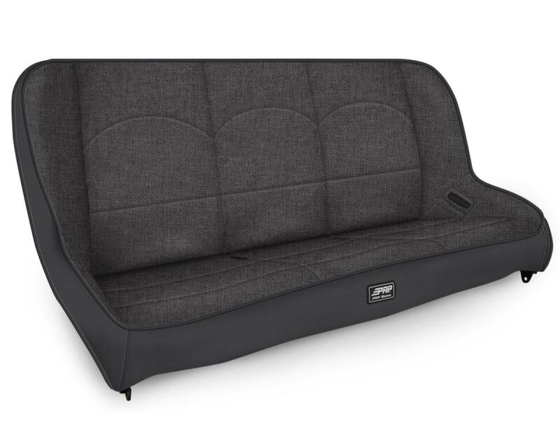 PRP Seats PRP Jeep JKU/JLU Low Back Rear Bench - Grey A3610-47-54 A3610-47-54 Photo - Primary