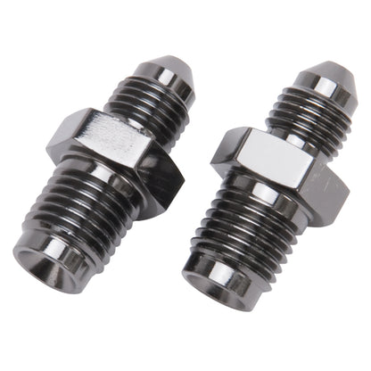 Russell Performance -3 AN SAE Adapter Fitting (2 pcs.) (Black) 641323 641323 Photo - Primary