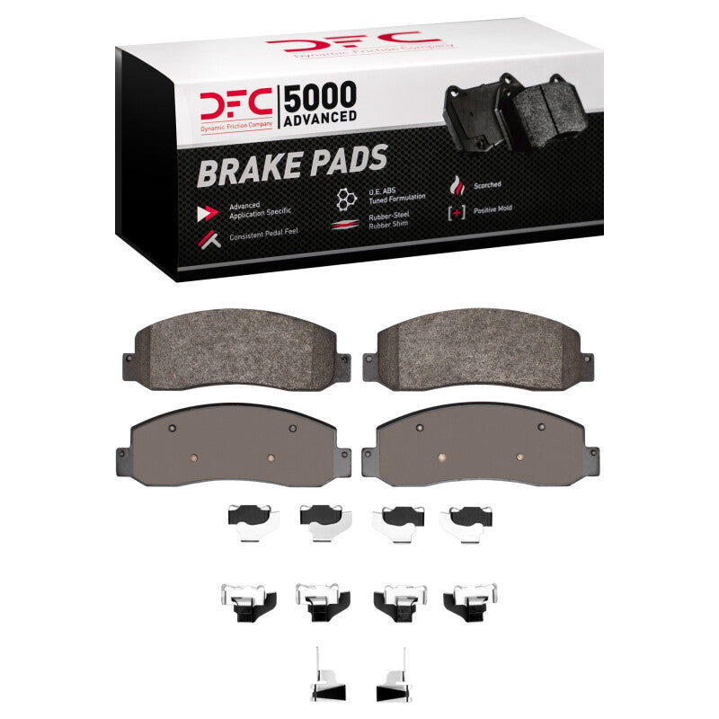 DFC DFC 5000 Advanced Semi Met Brake Pads Brakes, Rotors & Pads Brake Pads - OE main image