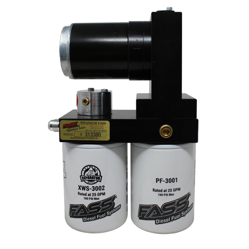 FASS Fuel Systems FASS Universal 100gph/16-18psi Titanium Signature Series Fuel Air Separation System TS 100G TS100G TS100G User 1