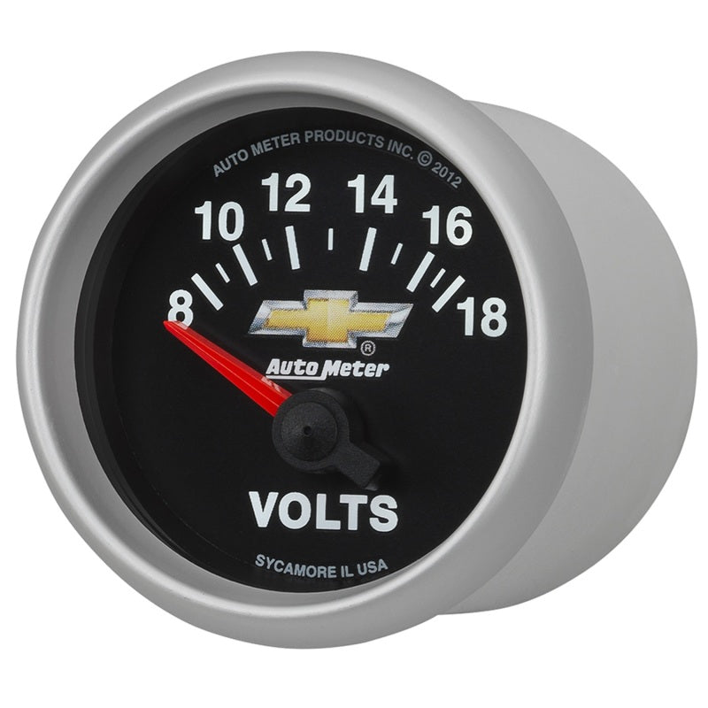 AutoMeter Gauge Voltmeter 2-1/16in. 18V Electric Chevy Gold Bowtie 880444 880444 User 2