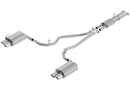 Borla 2020 Ford Explorer ST 3.0L V6 2.25in ATAK Exhaust - Chrome Tips 140821 140821 Photo - Primary