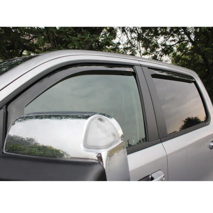 Westin 19-22 Ram 1500 Crew Cab(Excl. 19-22 Ram 1500 Classic) In Channel Wind Deflector 4pc - Smoke 72-35407 72-35407 Photo - Mounted