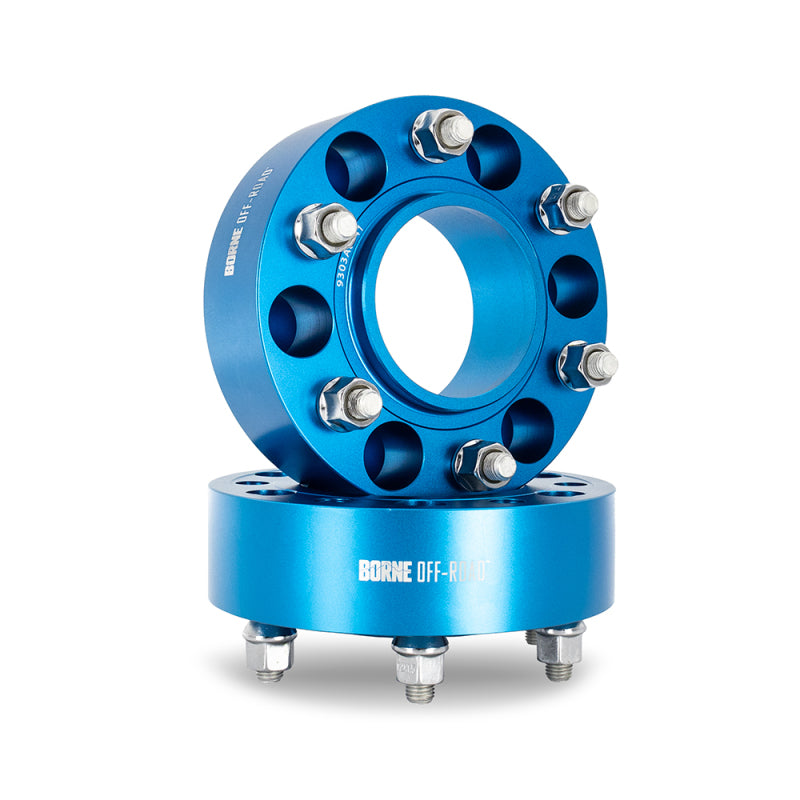 Borne Off-Road Wheel Spacers 5x150 110.1 50 M14 Blue BNWS-010-500BL BNWS-010-500BL Photo - Primary