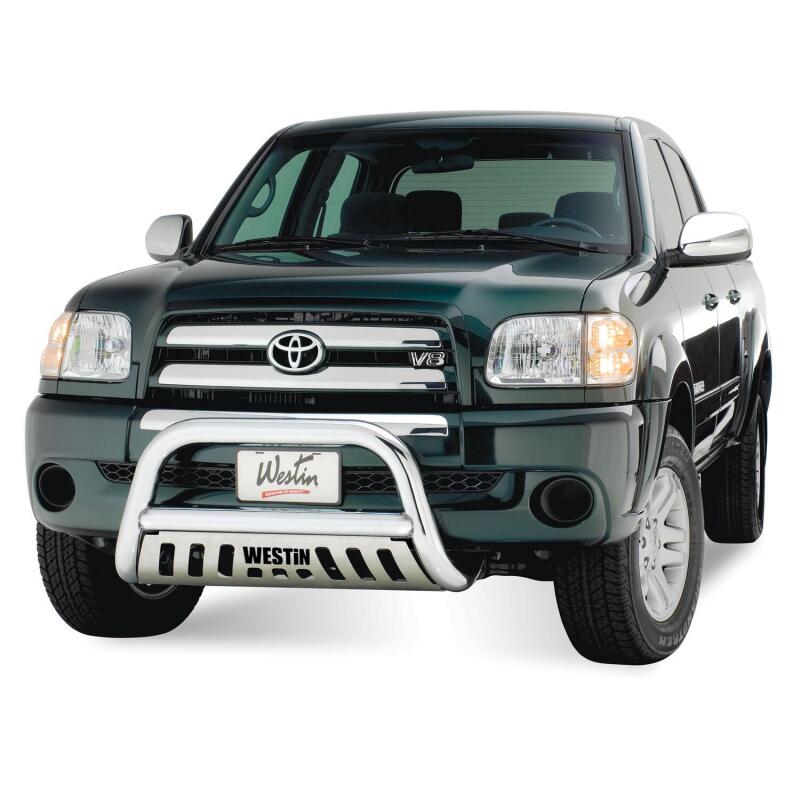 Westin 2007-2018 Toyota Tundra E-Series Bull Bar - SS 31-5250 31-5250 Photo - Mounted