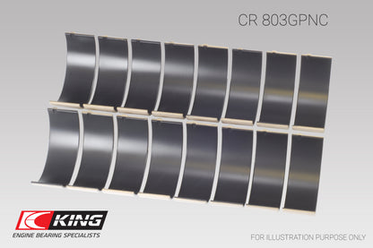 King Engine Bearings King Chevrolet SBC 265CI/283CI/327CI (Size Standard) Connecting Rod Bearing Set CR803GPNC CR803GPNC User 1