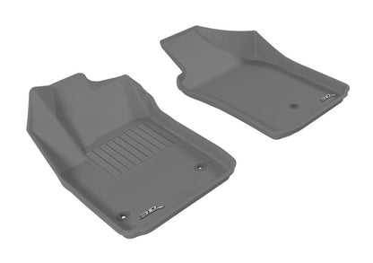 3D MAXpider 2012-2019 Fiat 500/500E Kagu 1st Row Floormat - Gray L1FA00311501 L1FA00311501 Photo - Primary