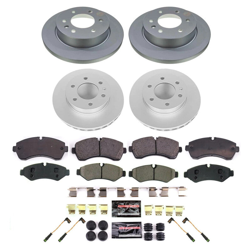 PowerStop Power Stop 20-23 Ford Explorer Front Z17 Coated Brake Kit CRK8673 CRK8673 Photo - Primary