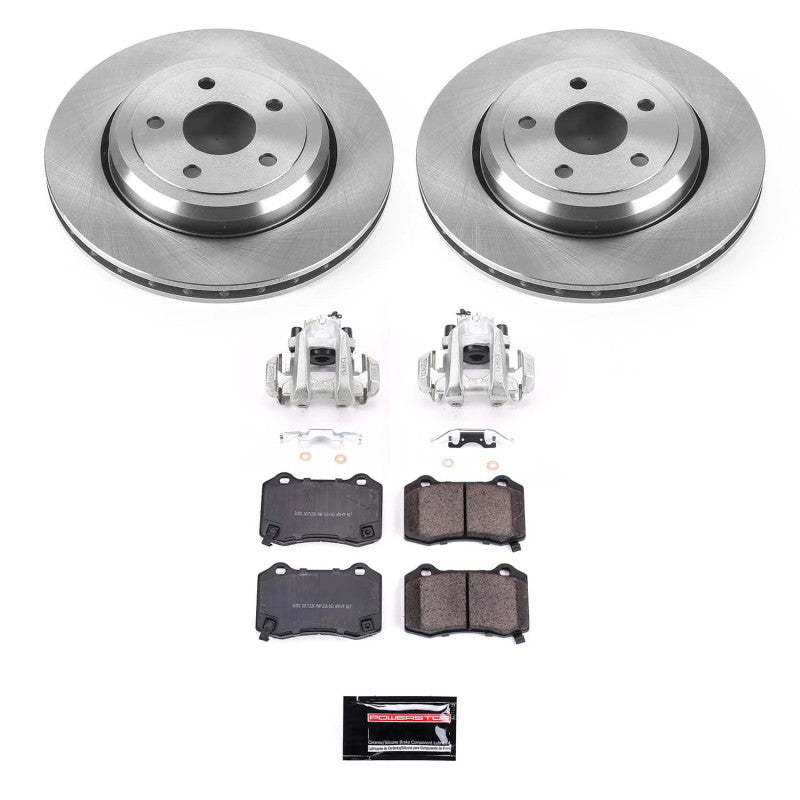 PowerStop Power Stop 2021 Dodge Durango Rear Autospecialty Kit w/Calipers KCOE8758 KCOE8758 Photo - Primary