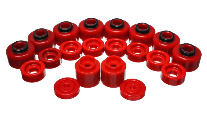 Energy Suspension Body Mount Set Red Ford Expedition All 1997-2001 4.4111R Photo - Primary
