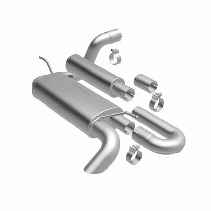 Magnaflow 18-23 Jeep Wrangler JL 2.0L/3.6L Overland Series Axle-Back Exhaust 19620 19620 360 Degree Image Set