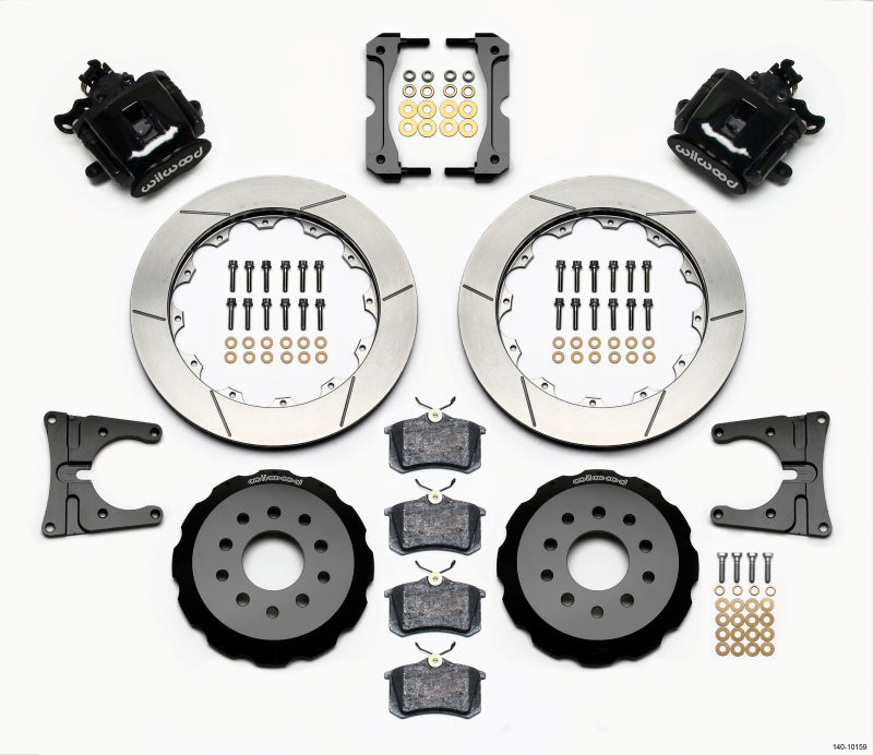 Wilwood Combination Parking Brake Rear Kit 12.88in 2005-2014 Mustang 140-10159 140-10159 Photo - Primary