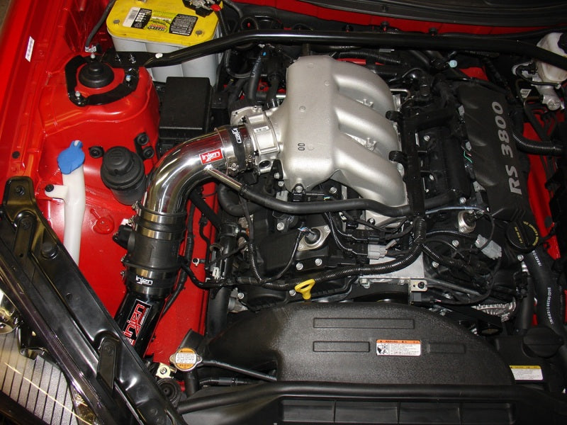 Injen 2010 Genesis Coupe ONLY 3.8L V6 Black Cold Air Intake SP1390BLK Photo - Mounted