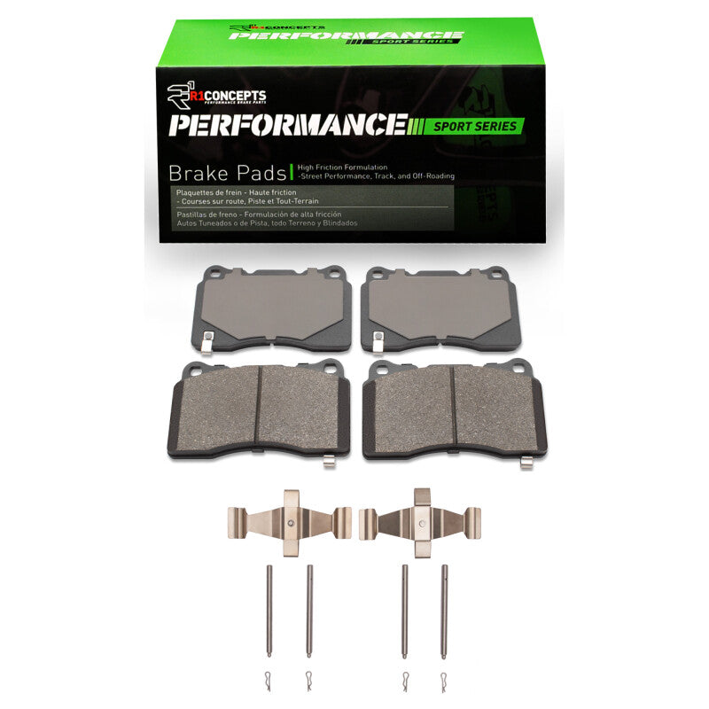 R1 Concepts RNC Performance Sport Brake Pads Brakes, Rotors & Pads Brake Pads - Performance main image
