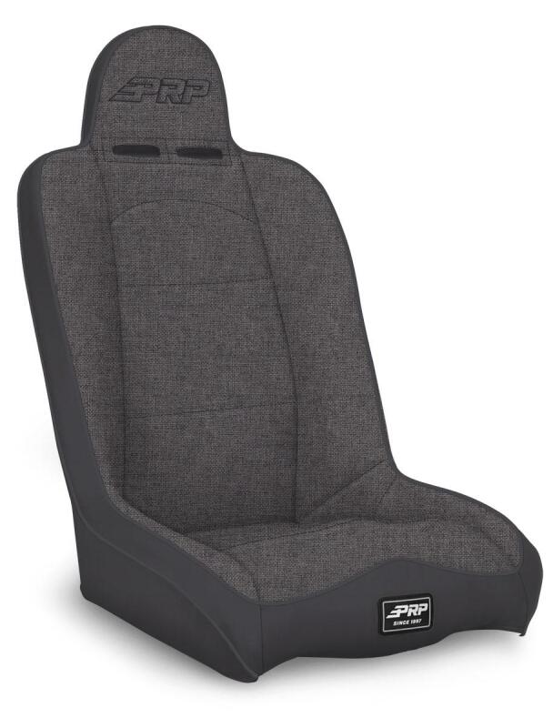 PRP Seats PRP Daily Driver High Back Suspension Seat (Two Neck Slots) - All Grey A140110-54 A140110-54 Photo - Primary