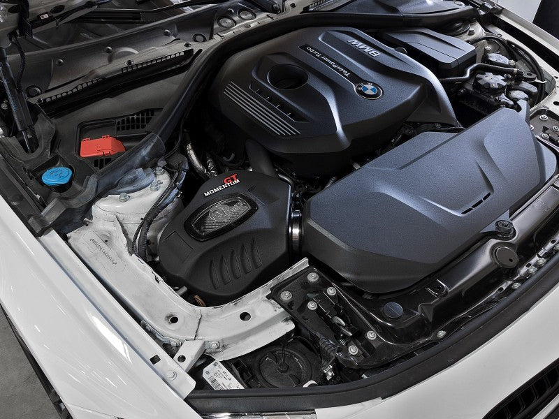 aFe Momentum GT PRO DRY S Cold Air Intake System BMW 330i/430i (F3x) 16-17 51-76312 Photo - Mounted
