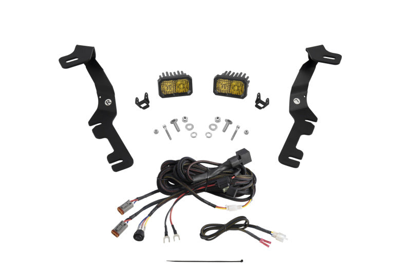 Diode Dynamics Stage Series Ditch Light Kit for 2019-Present Ram C2 - Sport Yellow Combo DD7596 DD7596 Photo - Primary