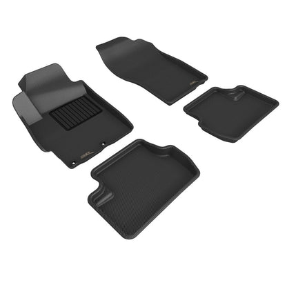 3D MAXpider 08-15 Mitsubishi Lancer Evolution X Kagu 1st 2nd Row - Floor Mat Set (Black) L1MT00801509 L1MT00801509 Photo - Primary