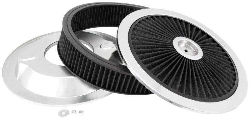 Spectre ExtraFlow HPR Air Cleaner Assembly 14in. x 3in. - Black 47621 47621 Photo - lifestyle view