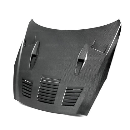 Seibon 09-12 Nissan GTR R35 Carbon Fiber Hood HD0910NSGTR-GTII/HD0910NSGTR-GTII-DRY HD0910NSGTR-GTII Photo - Primary