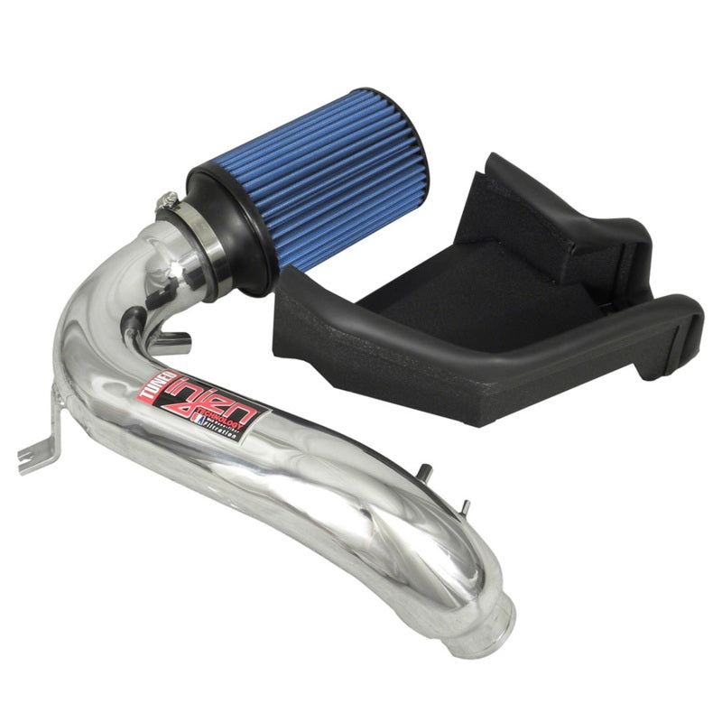 Injen Black Short Ram Intake 12-13 Fiat 500 Abarth 1.4L (T) SP5021BLK Photo - Primary
