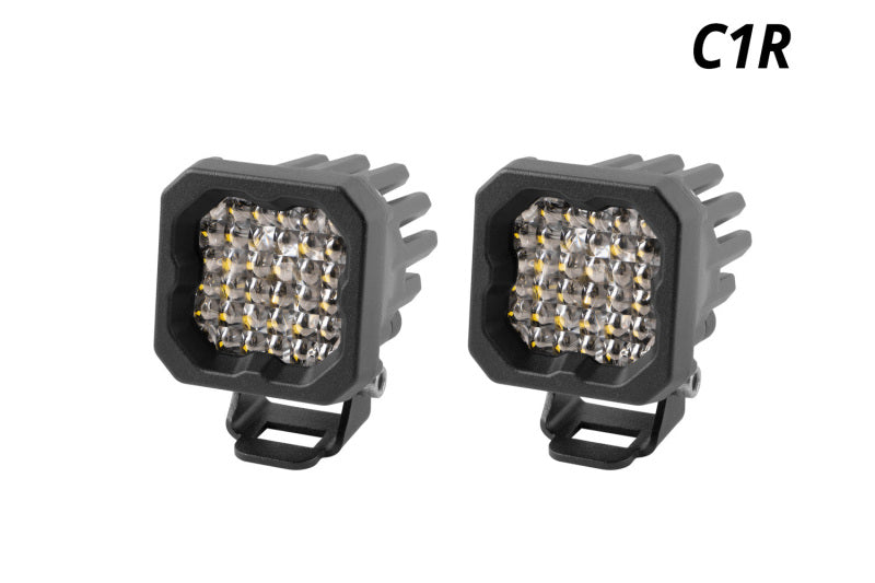 Diode Dynamics Stage Series C1R - White Flood Standard LED Pod (Pair) DD7423P DD7423P Photo - Primary