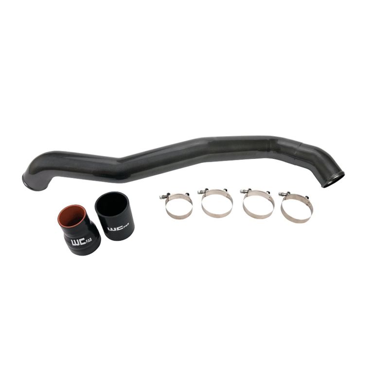 Wehrli 11-16 Chevrolet 6.6L LML Duramax Driver Side 3in Intercooler Pipe - Cherry Frost WCF100353-CF WCF100353-CF User 1