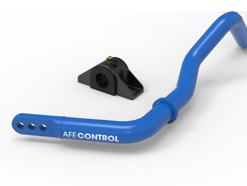 aFe 16-21 Infiniti Q50/Q60 3.0L (tt) Rear Sway Bar Blue 440-711001RL 440-711001RL Photo - Unmounted
