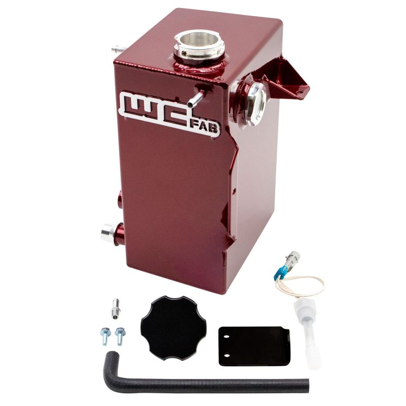 Wehrli 20-21 Chevrolet 6.6L L5P Duramax OEM Placement Coolant Tank Kit - WCFab Red WCF100268-RED WCF100268-RED User 1
