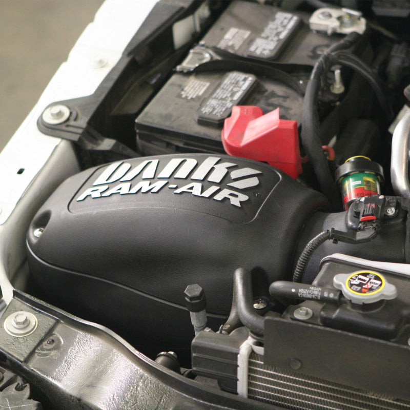 Banks Power 11-15 Ford 6.7L F250-350-450 Ram-Air Intake System - Dry Filter 0W58D 42215-D Photo - Mounted