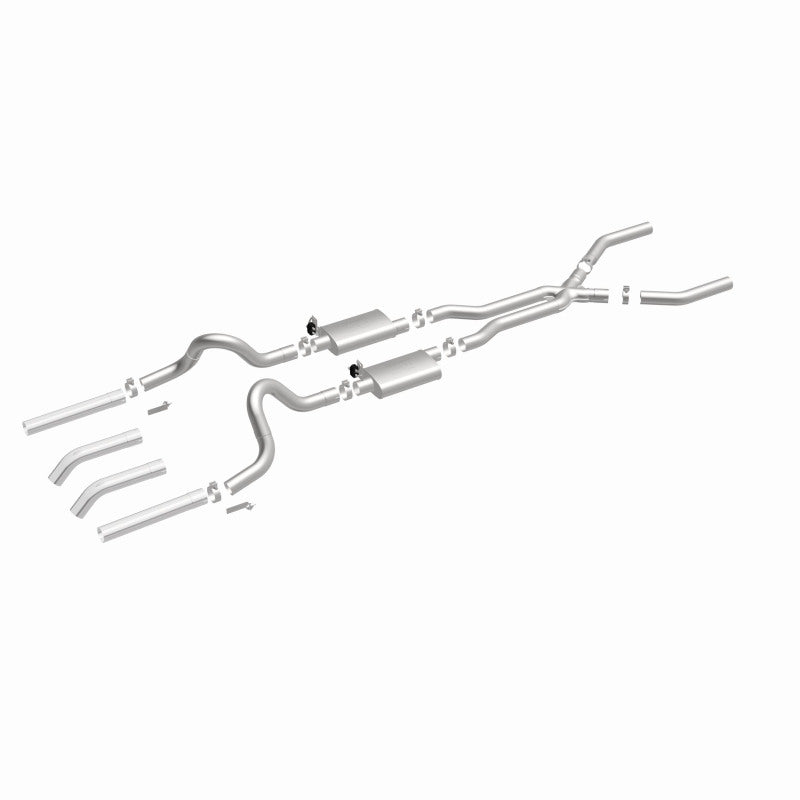 MagnaFlow Ford Mustang Street Series Crossmember-Back Performance Exhaust System 15819 360 Degree Image Set