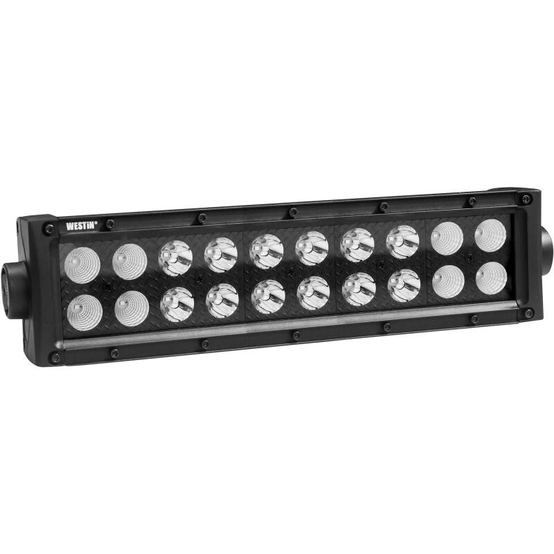 Westin B-FORCE LED Light Bar Double Row 10 inch Combo w/3W Cree - Black 09-12212-20C 09-12212-20C Photo - Primary