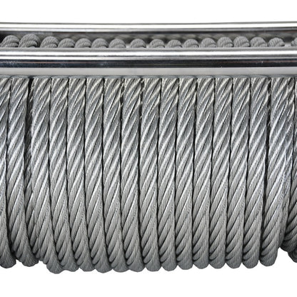 Superwinch 10000 LBS 12 VDC 3/8in x 85ft Steel Rope LP10000 Winch 1510200 1510200 Technical Drawing