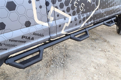 Dee Zee Deezee 99-23 Chevrolet/GMC/Dodge/Ford Full Size Truck Hex Series - 102In Side Steps (Txt Blk) DZ66341WTB DZ66341WTB Photo - Mounted