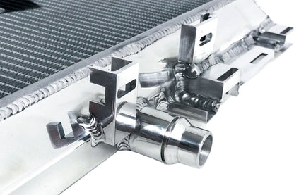 CSF 2015+ Mercedes Benz C63 AMG (W205) Front Mount Heat Exchanger w/Rock Guard 8088 8088 Photo - Close Up