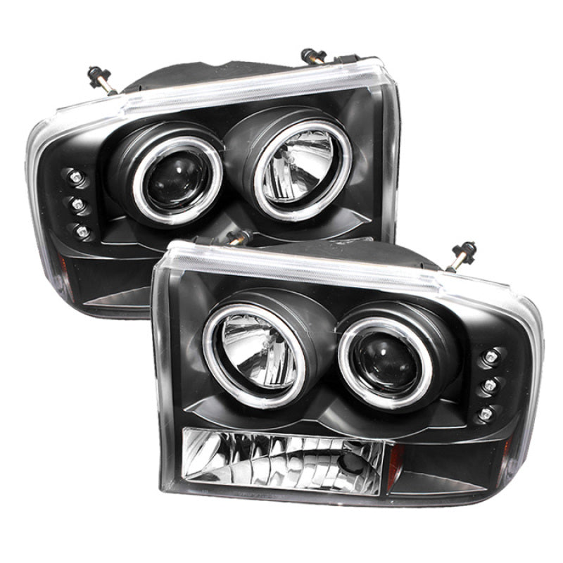 Spyder Ford F250 Super Duty 99-04 Projector Version 2 CCFL Halo LED Blk PRO-YD-FF25099-1P-G2-CCFL-BK 5030122 5030122 Photo - Primary