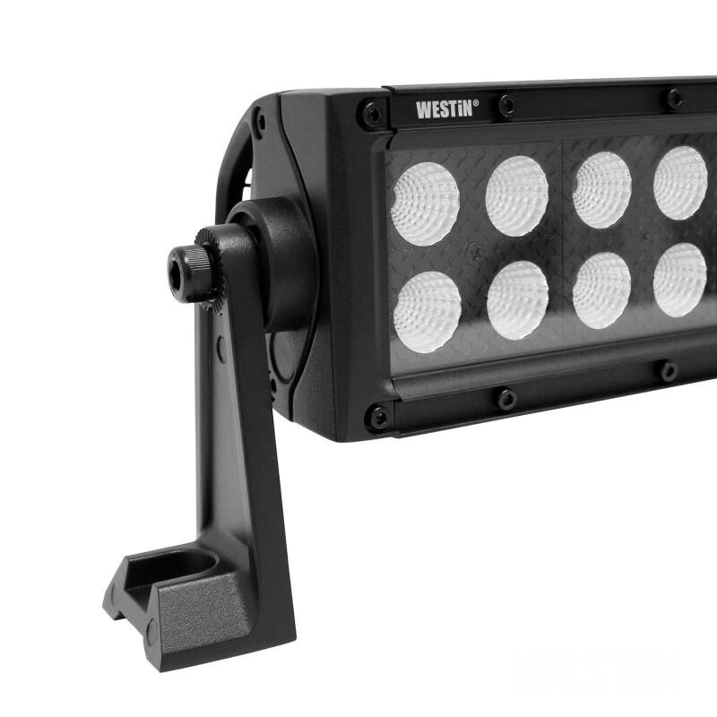 Westin B-FORCE LED Light Bar Double Row 2 inch Flood w/3W Cree - Black 09-12212-4F 09-12212-4F Photo - Unmounted