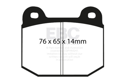 EBC Disc Brake Pad Set DP51537NDX Photo - Primary