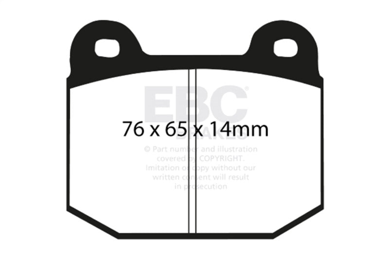 EBC Disc Brake Pad Set DP31537C Photo - Primary