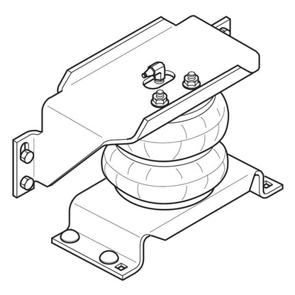 Firestone Ride-Rite Air Helper Spring Kit Rear 96-17 Ford E450 (Commercial w/o OE Bed) (W217602153) 2153 2153 Photo - Primary