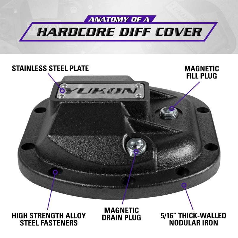 Yukon Gear & Axle Yukon Gear Hardcore Diff Cover for Dana 30/Super 30 YHCC-D30 YHCC-D30 Brochure - A general brochure describing a brand, company, product line.  If brochure in question is for a specific product, use code PDB.