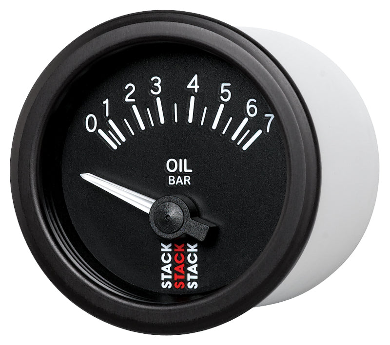 Autometer Stack 52mm 0-7 Bar M10 (M) Electric Oil Pressure Gauge - Black ST3201 ST3201 User 2