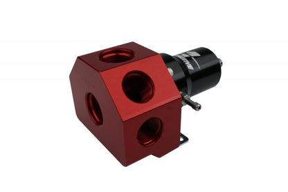 Aeromotive EFI Regulator Belt Drive, 30-120 psi, .500 Valve, 4x AN-08 & AN-10 13133 Photo - Close Up
