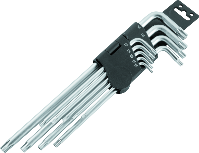 BikeMaster 9-pc Ball End Long Wrench Set - Torx 151583 151583 Photo - Primary