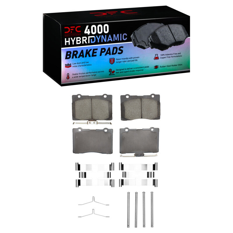 DFC DFC 4000 HybriDynamic Brake Pads Brakes, Rotors & Pads Brake Pads - OE main image