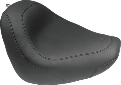 Mustang Motorcycle Mustang 15-21 Harley Freewheeler Touring Forward Deluxe 1PC Seat w/Driver Backrest - Black 79593 79593 Photo - Primary